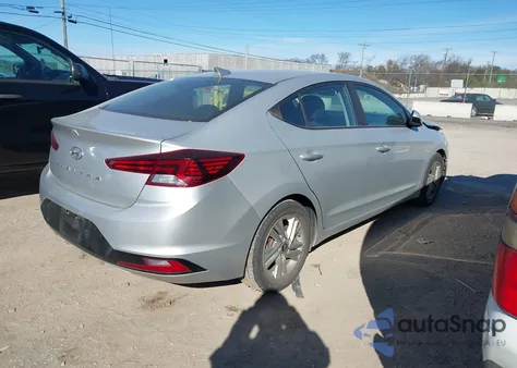 2019 Hyundai Elantra Sel from USA, damaged, VIN 5NPD84LF2KH468514